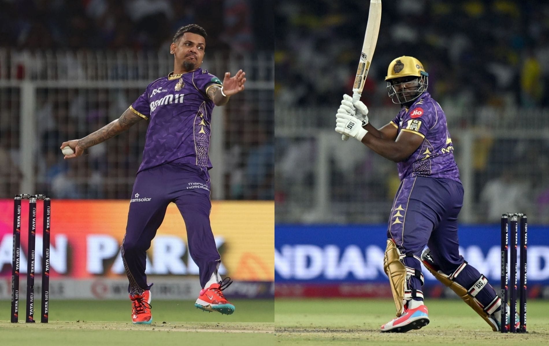 Andre Russell vs Sunil Narine - comparing their stats after 133 IPL matches for KKR