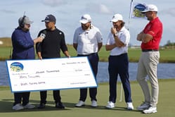 “Probably the last Skins game I ever play" - Xander Schauffele hilariously reacts after receiving a $0 check
