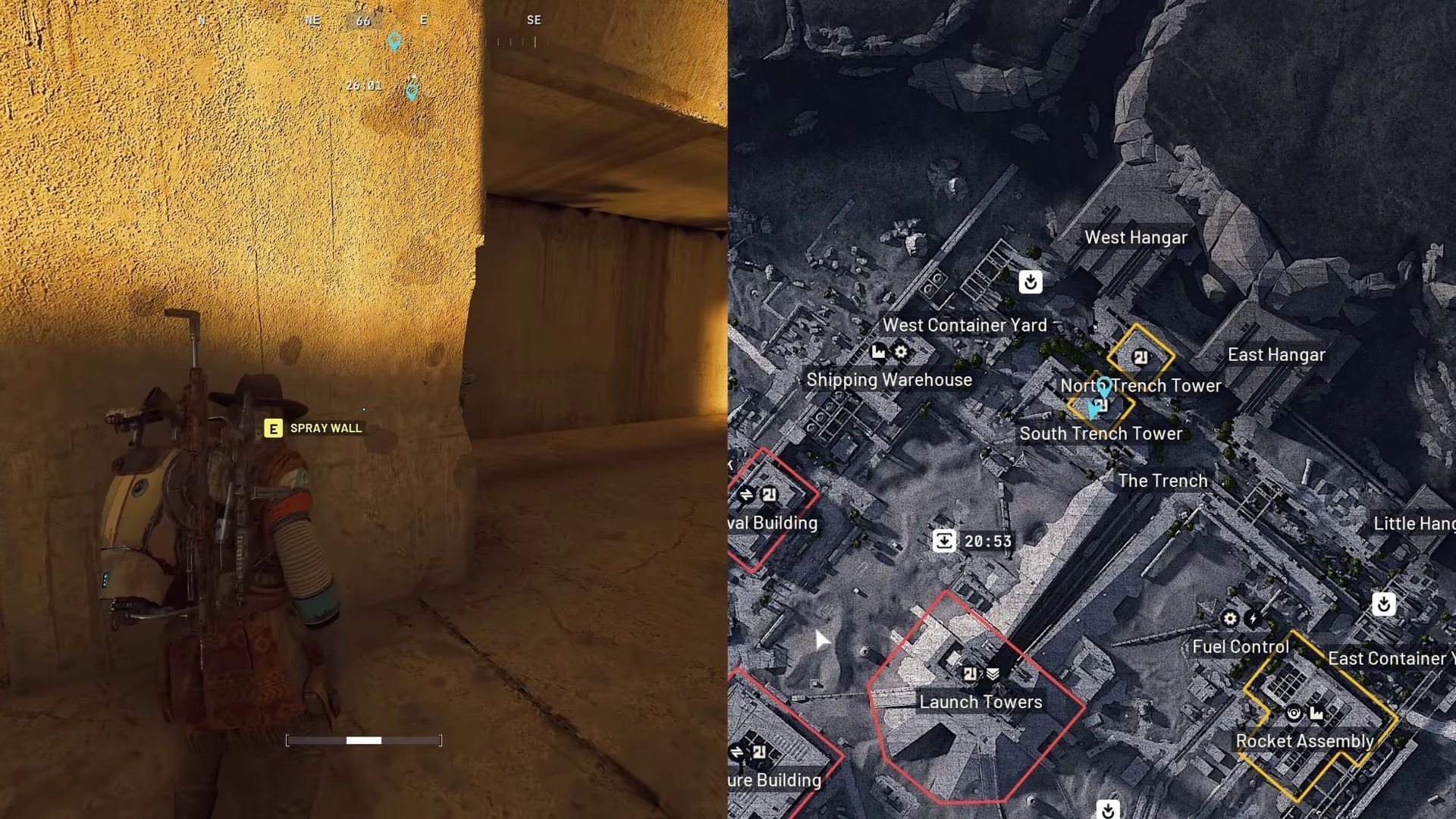 South Trench Tower vo vesmírnom prístave (obrázok cez Embark Studios || YouTube/@the_takibo)