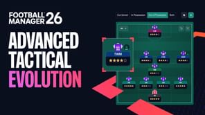 5 best tactics for Football Manager 26