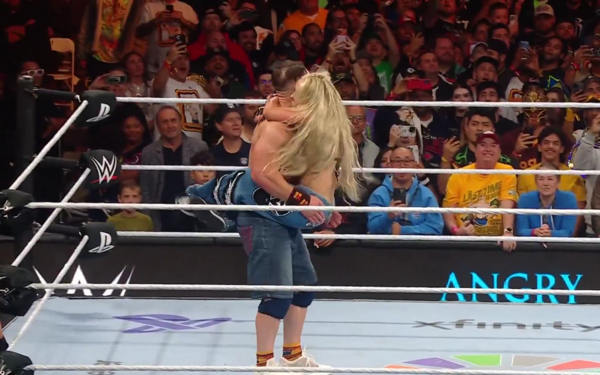 What a moment (Pic Coutesy: WWE on Netflix)