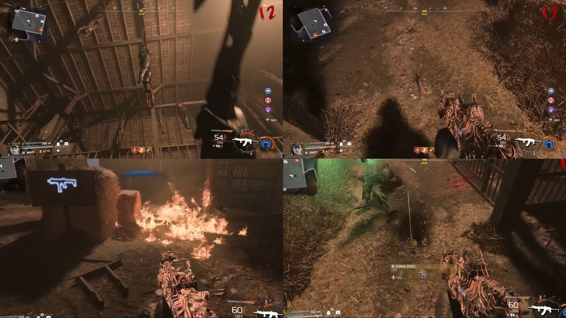 Collect Human Bones (Image via Activision || YouTube/GRIZZ Viollent)