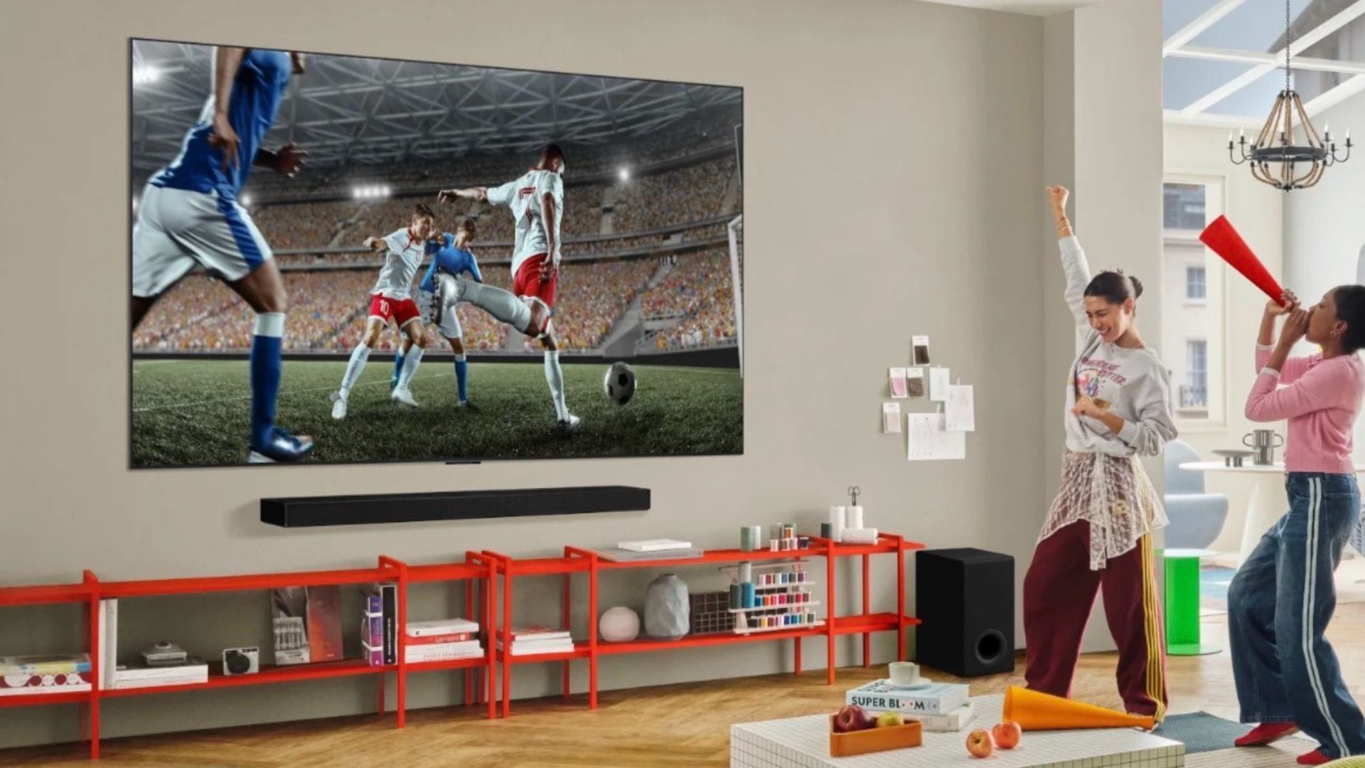 LG OLED evo AI Smart TV offers vibrant colors and 4K image quality. (Image via LG/ Walmart)