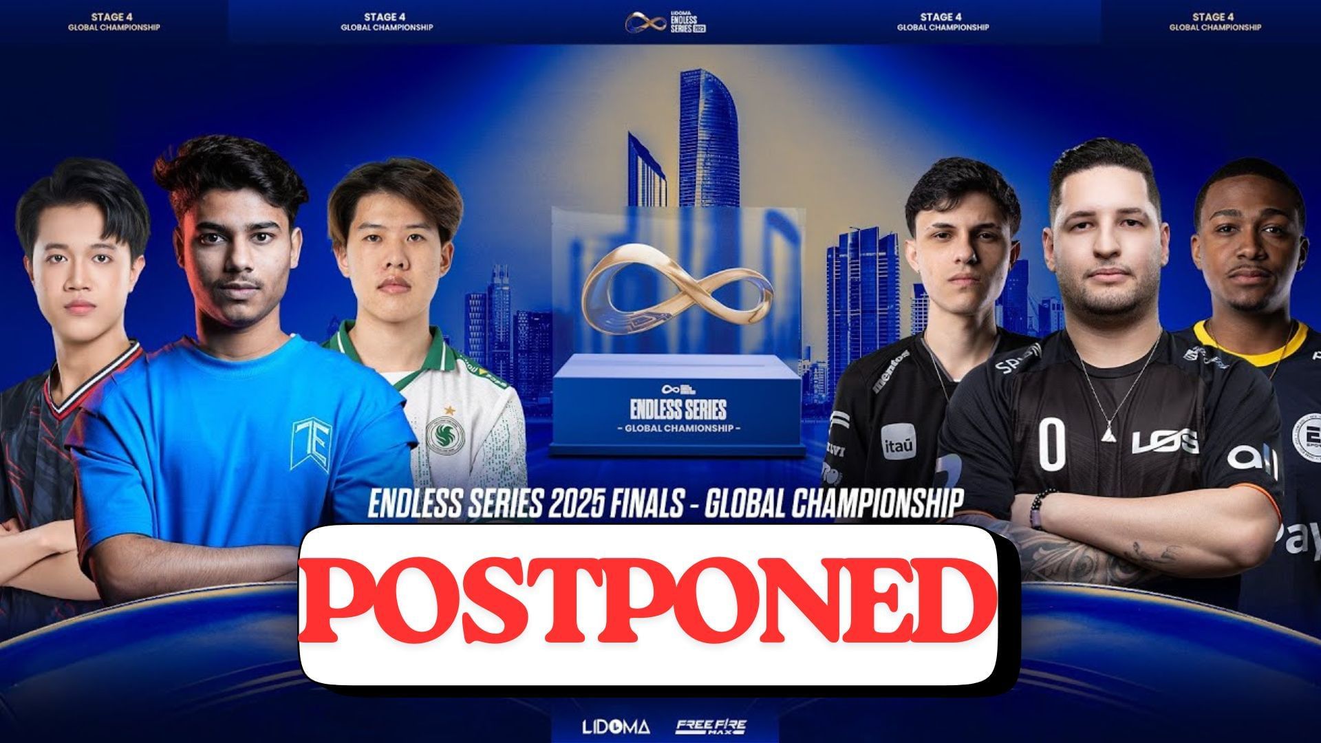 Lidoma postponed Free Fire Global Championship 2025 (Image via YouTube/Lidoma)