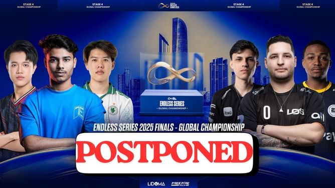 Lidoma Endless Series Free Fire Global Championship 2025 postponed