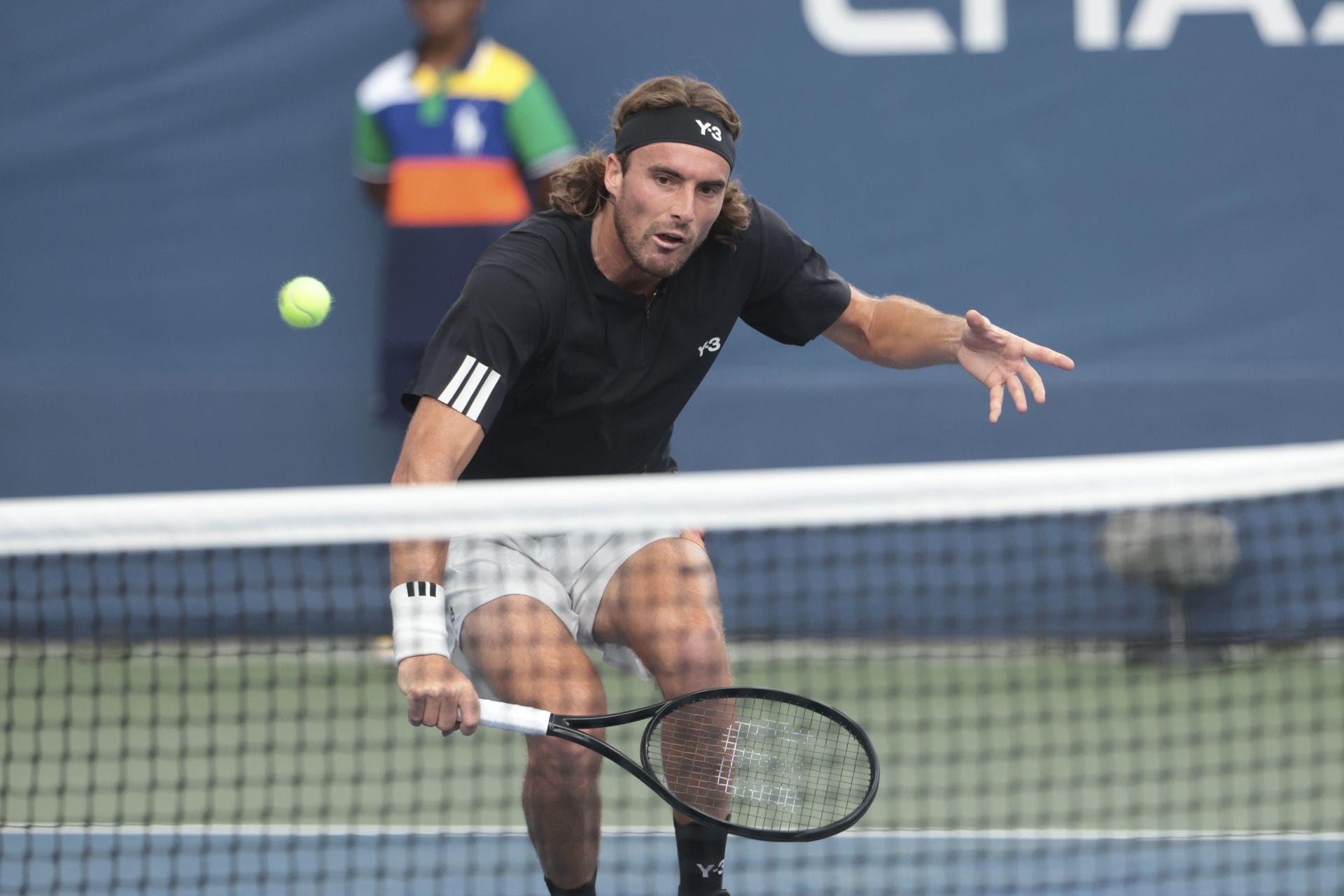 Stefanos Tsitsipas at the US Open 2025. (Photo: Getty)