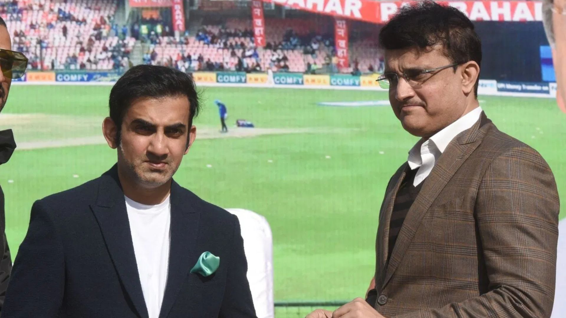 Gautam Gambhir and Sourav Ganguly (Image Credits: Getty)
