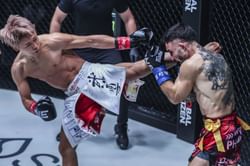 “You’re the best” - Denis Puric meets Takeru backstage after exciting fight, offers to help him train for Rodtang