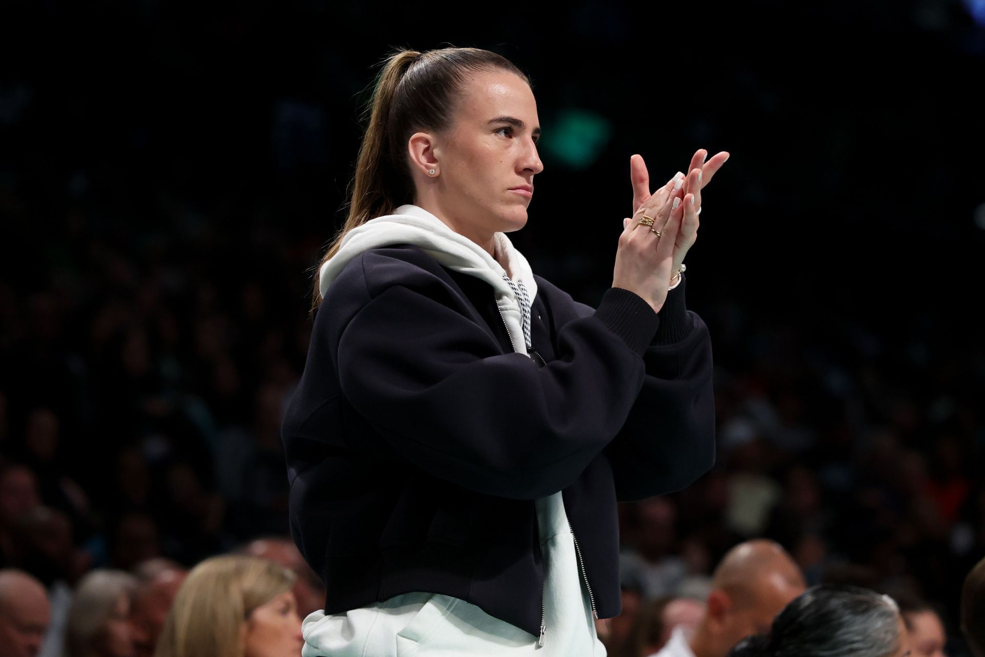 Sabrina Ionescu #20 of the New York Liberty - Source: Getty