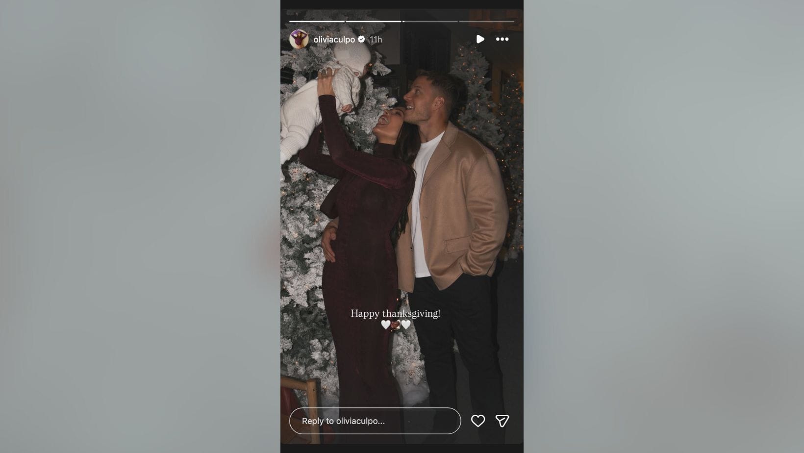 Christian McCaffrey&#039;s wife Olivia Culpo flaunts stunning bodycon turtleneck (Image Credit: @oliviaculpo/IG)