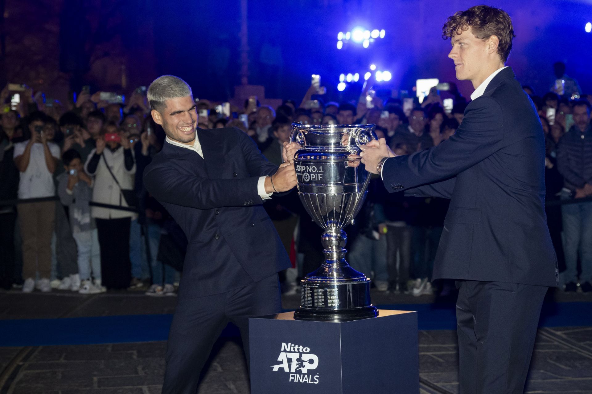 "I miss those days when rivals hated each other" 1 Carlos Alcaraz and Sinner at the Turin Nitto ATP Finals 2025 - Source: Getty
