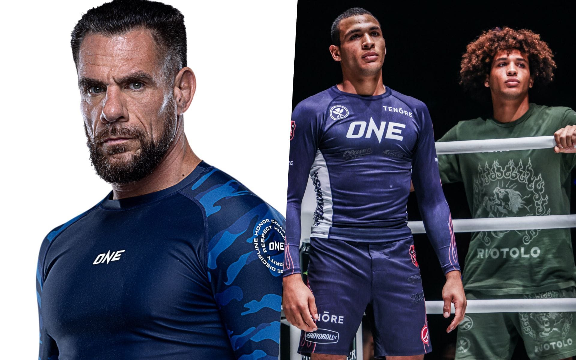 Rafael Lovato Jr (L) and the Ruotolo twins | Image by ONE Championship
