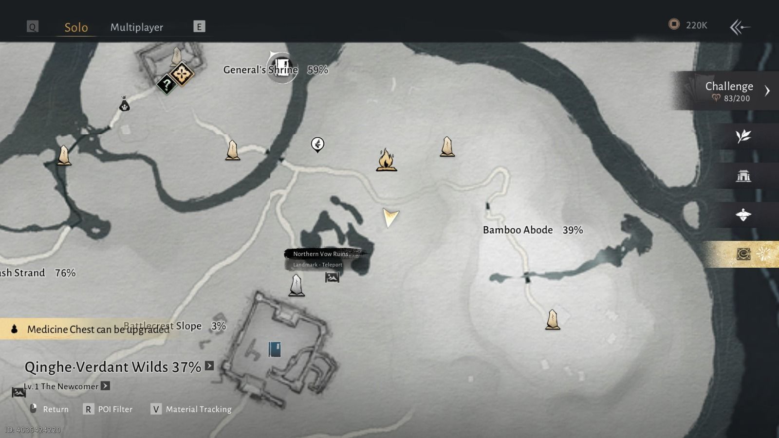 Puppeteer - Sheng Wu location in Where Winds Meet (Image via Sportskeeda Gaming || NetEase Games)