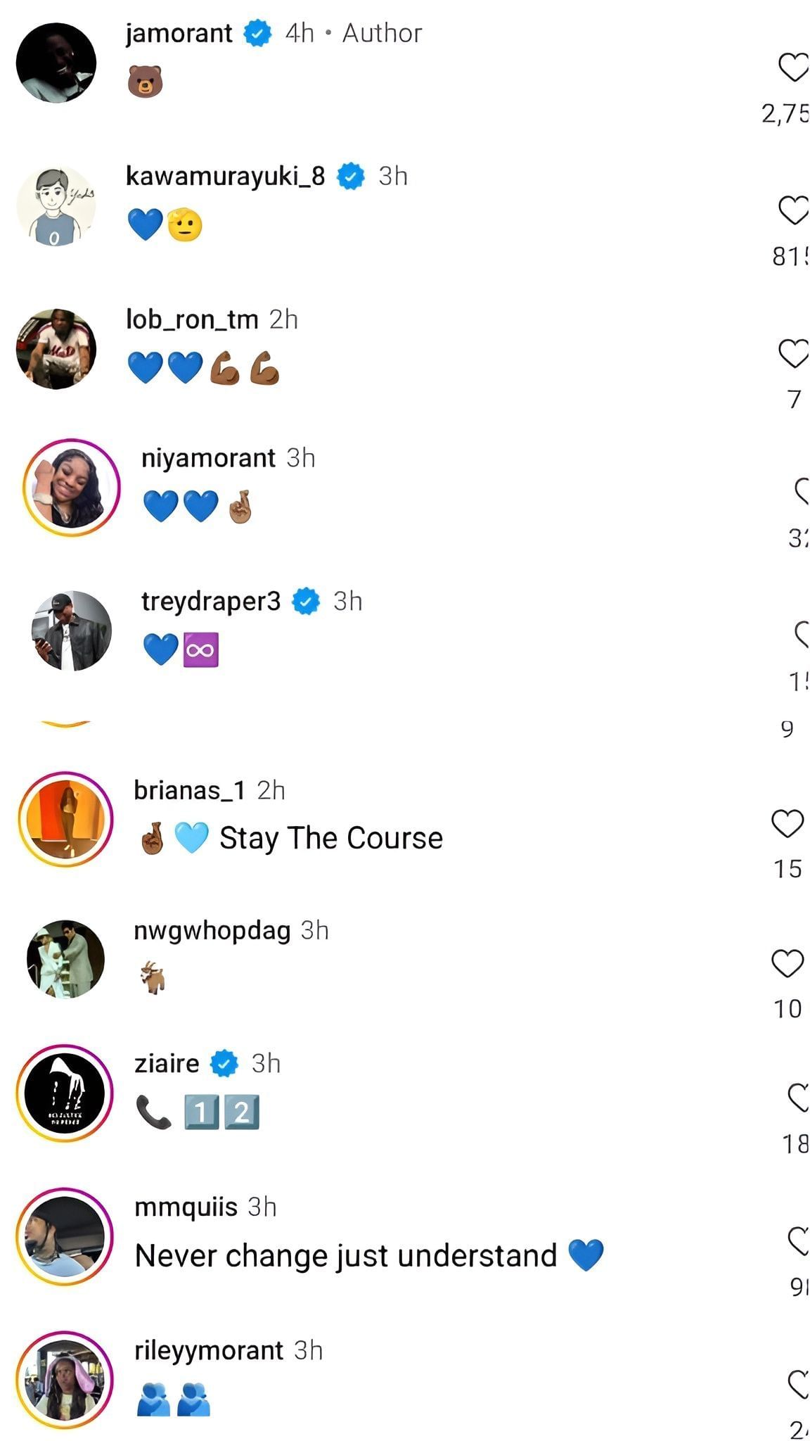 Comments on the post