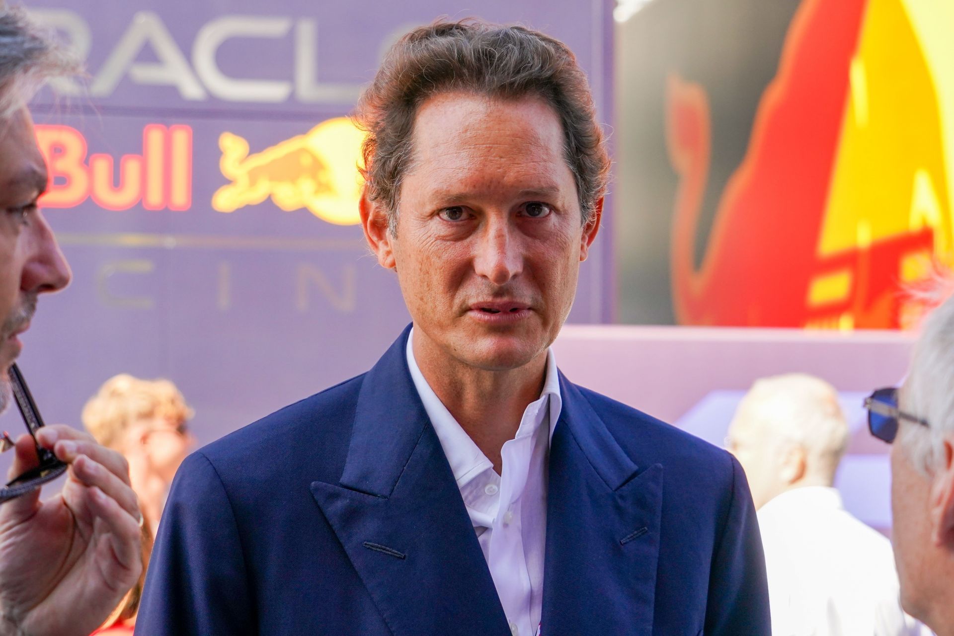 John Elkann at the Italian Grand Prix - Source: Getty