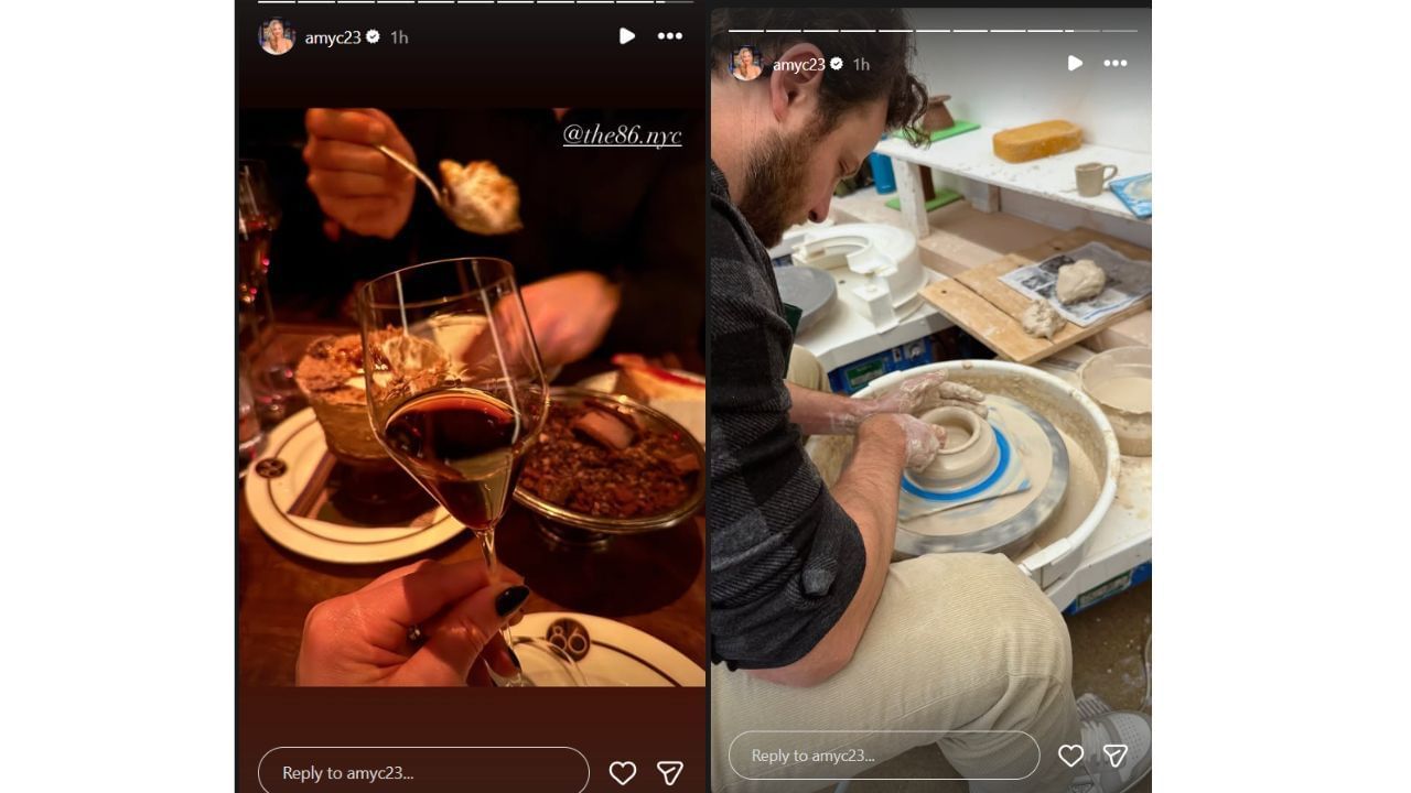 Amy&#039;s Instagram story