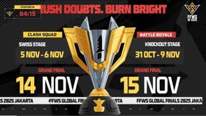 FFWS 2025 Global Finals Knockout: Overall standings, finalists, and highlights