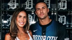 Jack Flaherty’s soccer star girlfriend Katie Johnson melts hearts with playful, romantic photobooth moments with Tigers ace