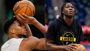 "Giannis to LA For Gabe and Kleber": Giannis Antetokounmpo Wins Lakers Fans Over For Securing Rookie Adou Thiero's Game Ball
