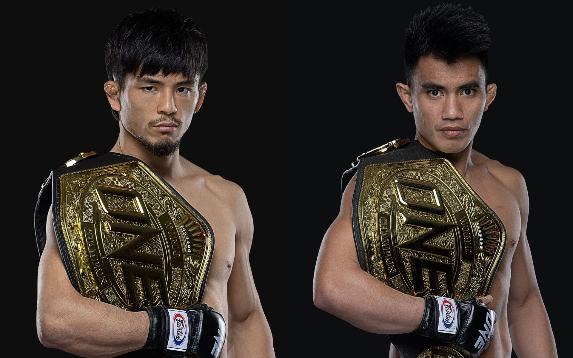 Yuya Wakamatsu (L) vs Joshua Pacio (R) | Photo credit: ONE Championship