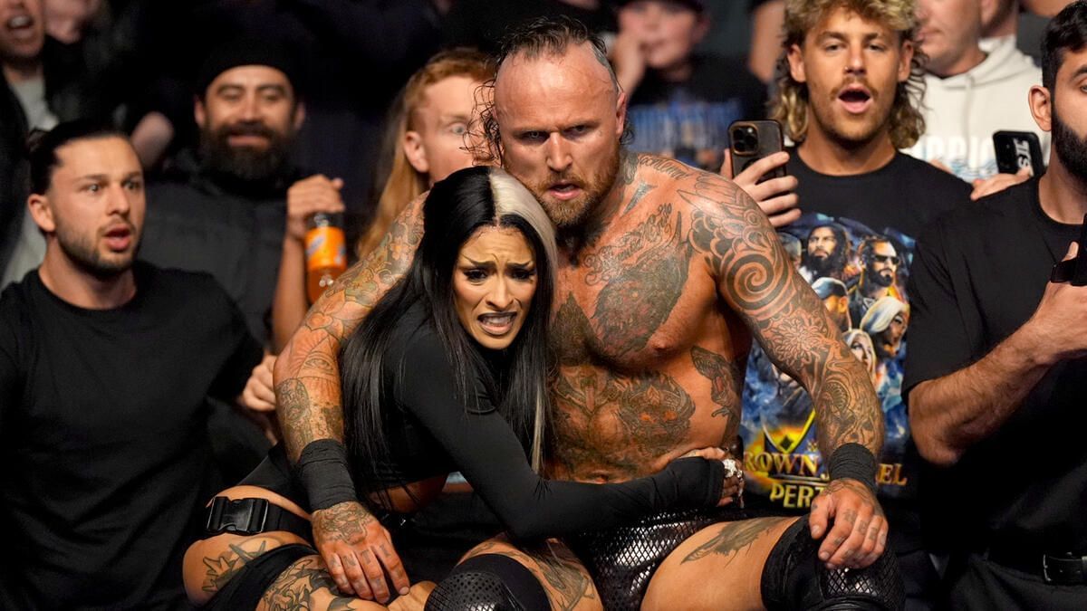 Aleister Black and Zelina Vega on SmackDown (Picture Courtesy: WWE.com)