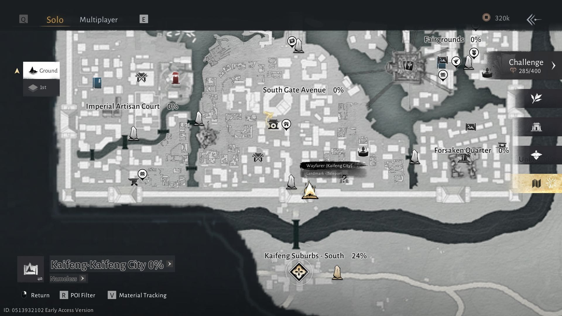 How to unlock map in Where Winds Meet (All Wayfarer locations)