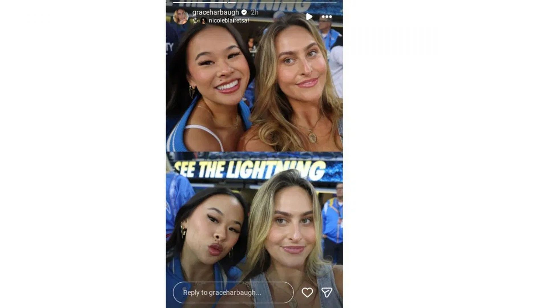 Jim Harbaugh&rsquo;s daughter Grace Harbaugh/@graceharbaugh