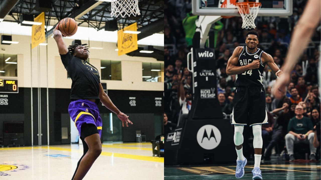 Lakers $5.95 million Rookie Salutes Giannis Antetokounmpo