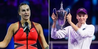"Aryna Sabalenka is a really sore loser" - Fans criticize World No. 1 after alleged Russian comments 'disrespecting' Elena Rybakina at WTA Finals