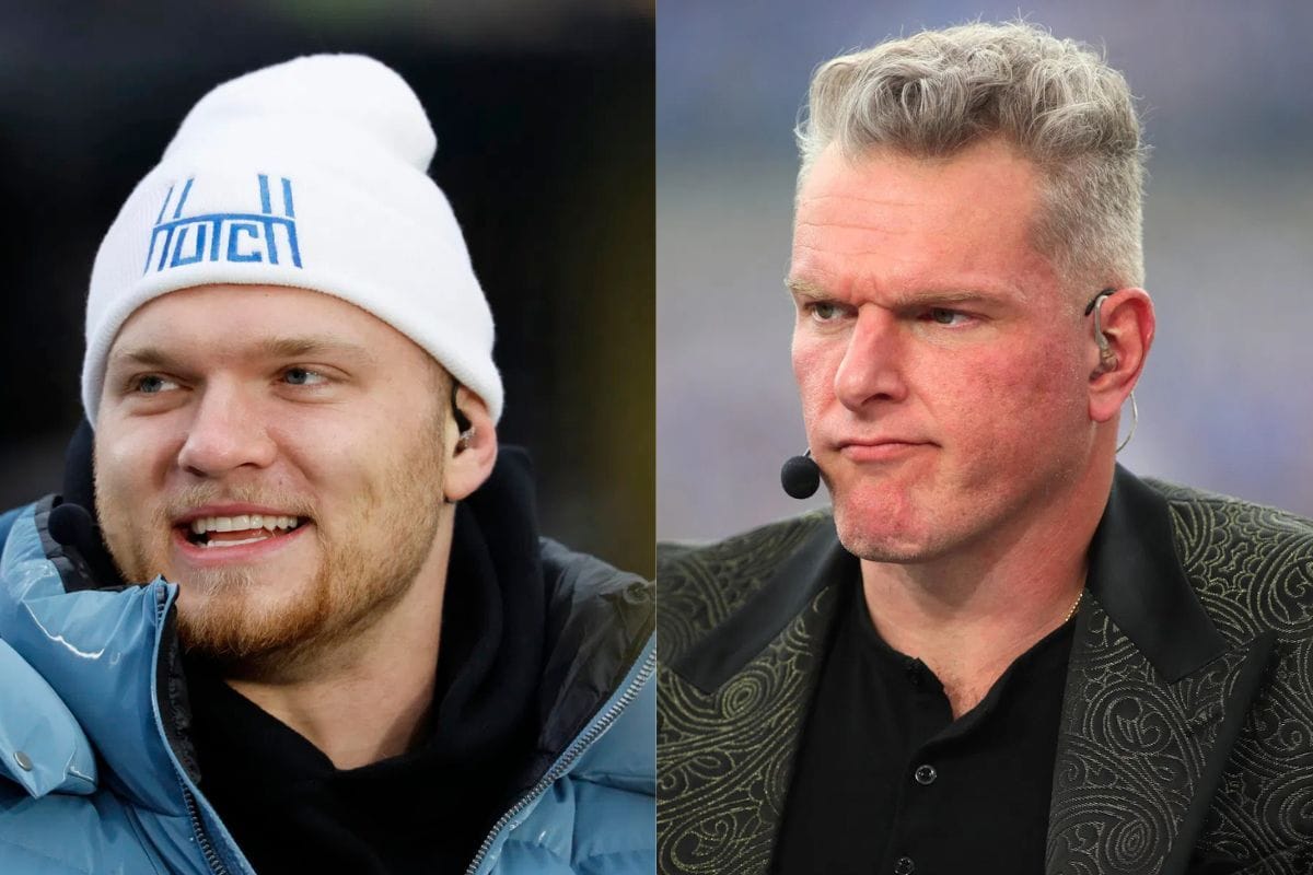 Aidan Hutchinson calls out Pat McAfee after outrageous &quot;girth&quot; question (Image Credits - IMAGN)