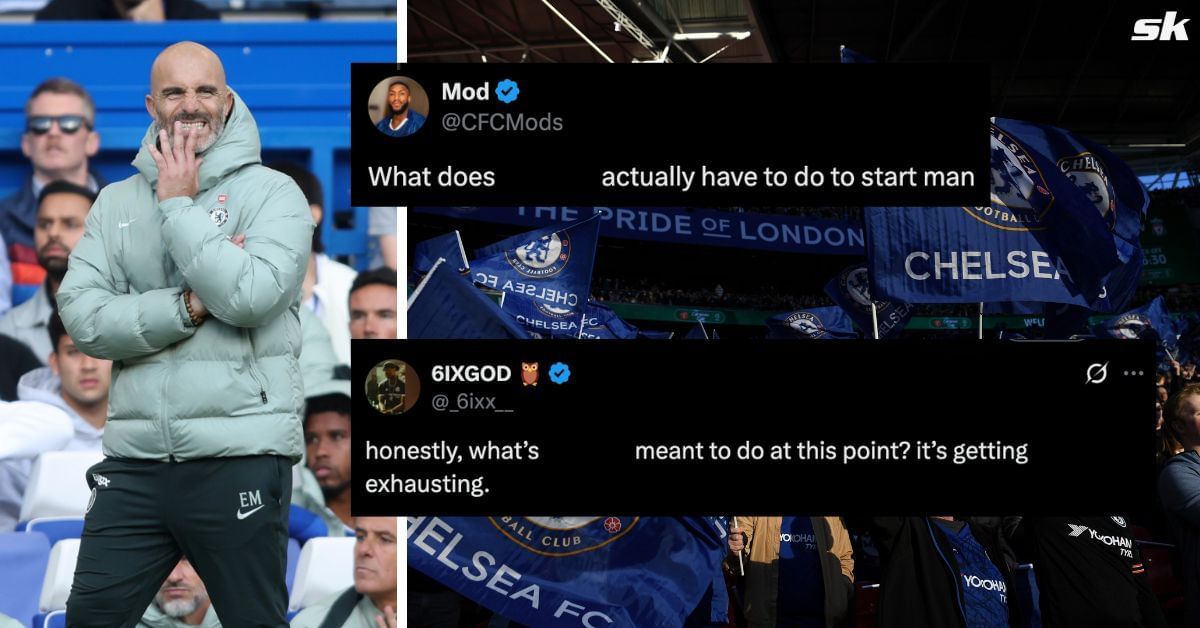 Chelsea fans question Enzo Maresca