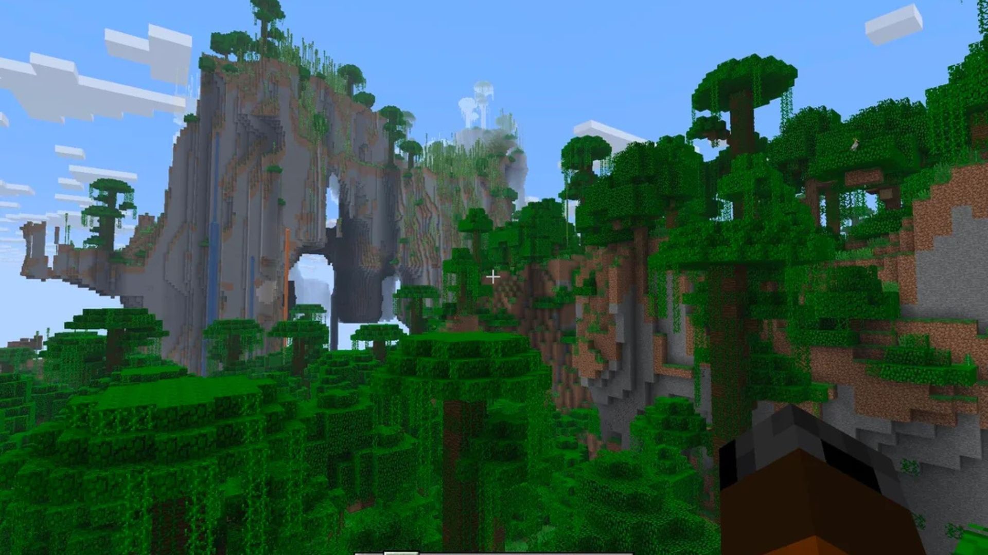 A Minecraft player discovered a region that resembles the Far Lands 