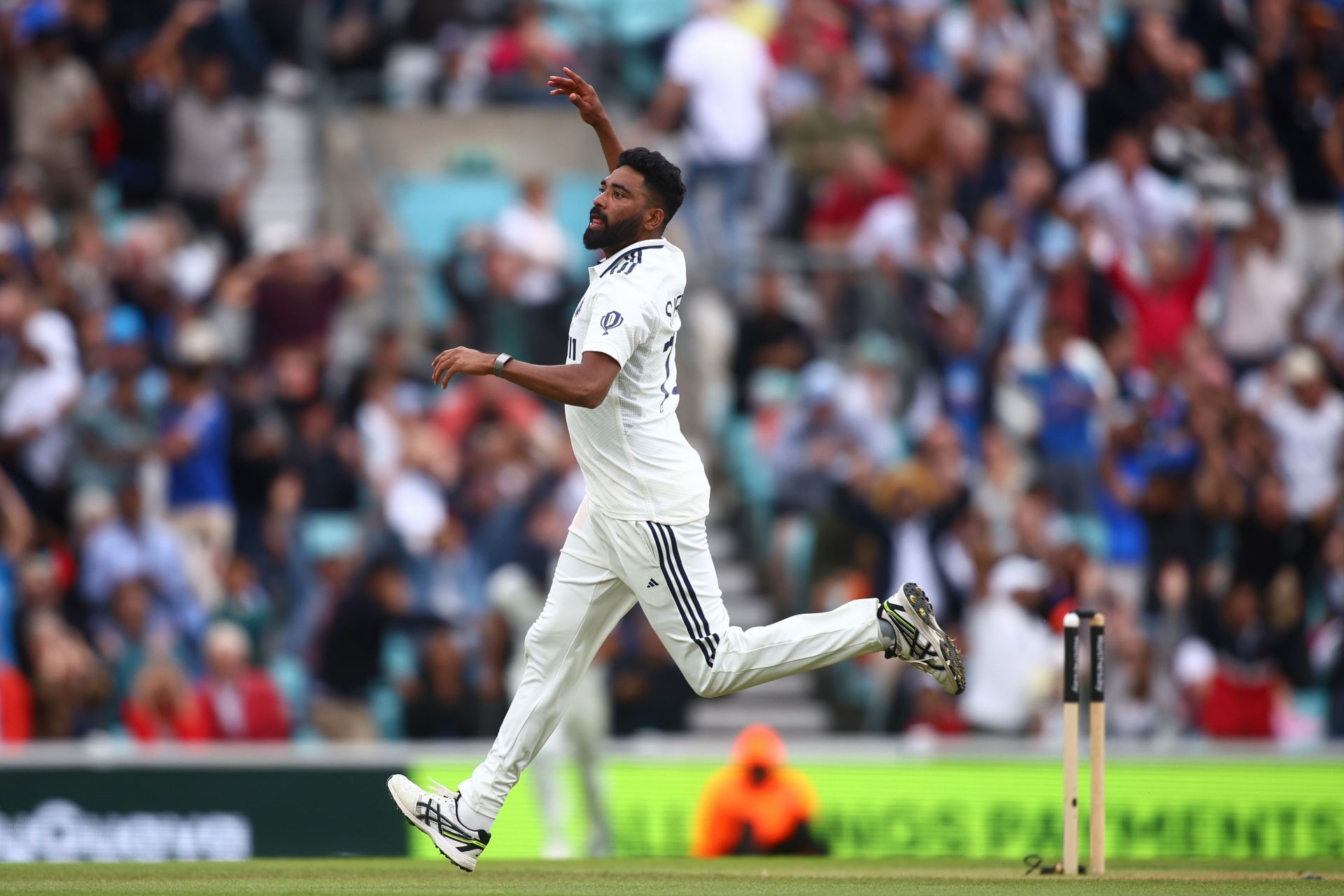 Mohammed Siraj was the highest wicket-taker in the Anderson-Tendulkar Trophy 2025. [P/C: Getty]