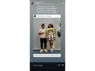 Gauff's Instagram story