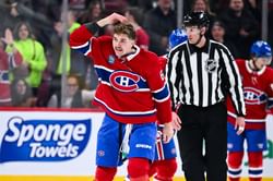 [Must Watch] Florian Xhekaj's mom's priceless reaction after debutant bloodies Dakota Mermis in no-holds barred brawl during fiery Habs-Leafs clash