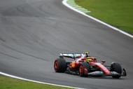 Lewis Hamilton of Great Britain driving the (44) Scuderia Ferrari SF-25 on track during the F1 Grand Prix of Brazil at Autodromo Jose Carlos Pace on November 09, 2025 in Sao Paulo, Brazil - Source: Getty