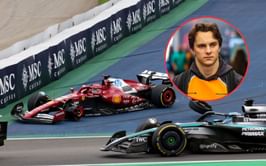 Oscar Piastri shares 5-word reaction to his incident with Charles Leclerc and Kimi Antonelli in the F1 Brazilian GP