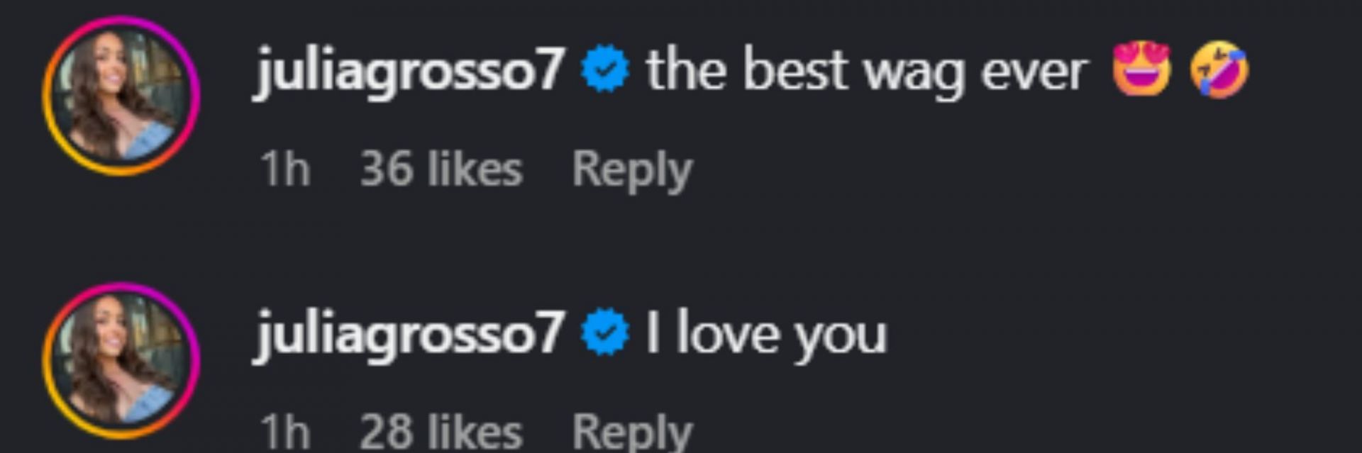 Jordyn Huitema's Instagram story (Image Source: Instagram/jordynhuitema)