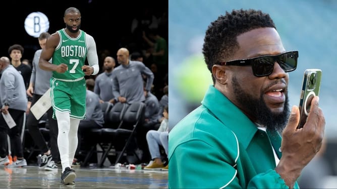Kevin Hart Roasts Jaylen Brown’s Hairline Blunder Advising Him to ‘Cut His Hair’ After ‘Diabolical’ Incident