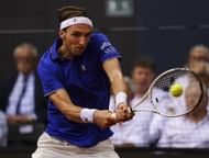 Arthur Rinderknech at the Davis Cup 2025. (Photo: Getty)