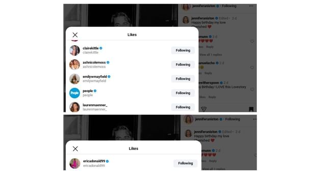 Source: (Via Instagram/ @jenniferaniston)