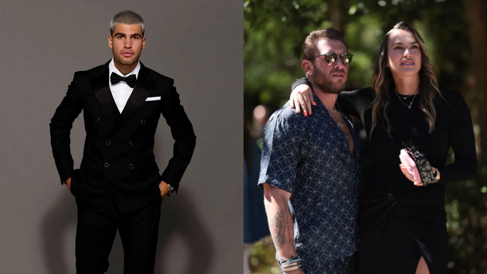 WATCH: Carlos Alcaraz has unexpected reunion with Aryna Sabalenka and her boyfriend Georgios as they enjoy Thanksgiving meal together