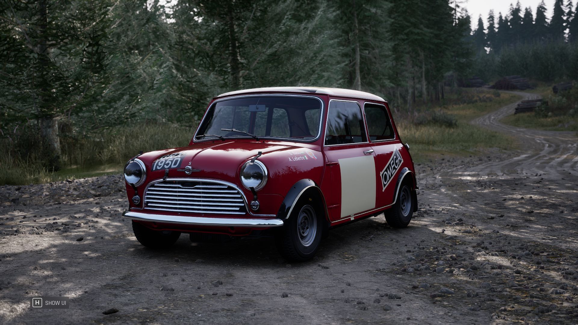 The Mini Cooper S - 1964 is one of the most iconic cars in the history of rallying (Image via Sportskeeda Gaming || Supernova Games Studios)
