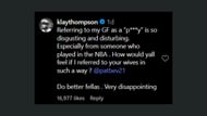 Klay Thompson claps back at Williams and Beverley. (Credits: @hoopinhollerin/IG)