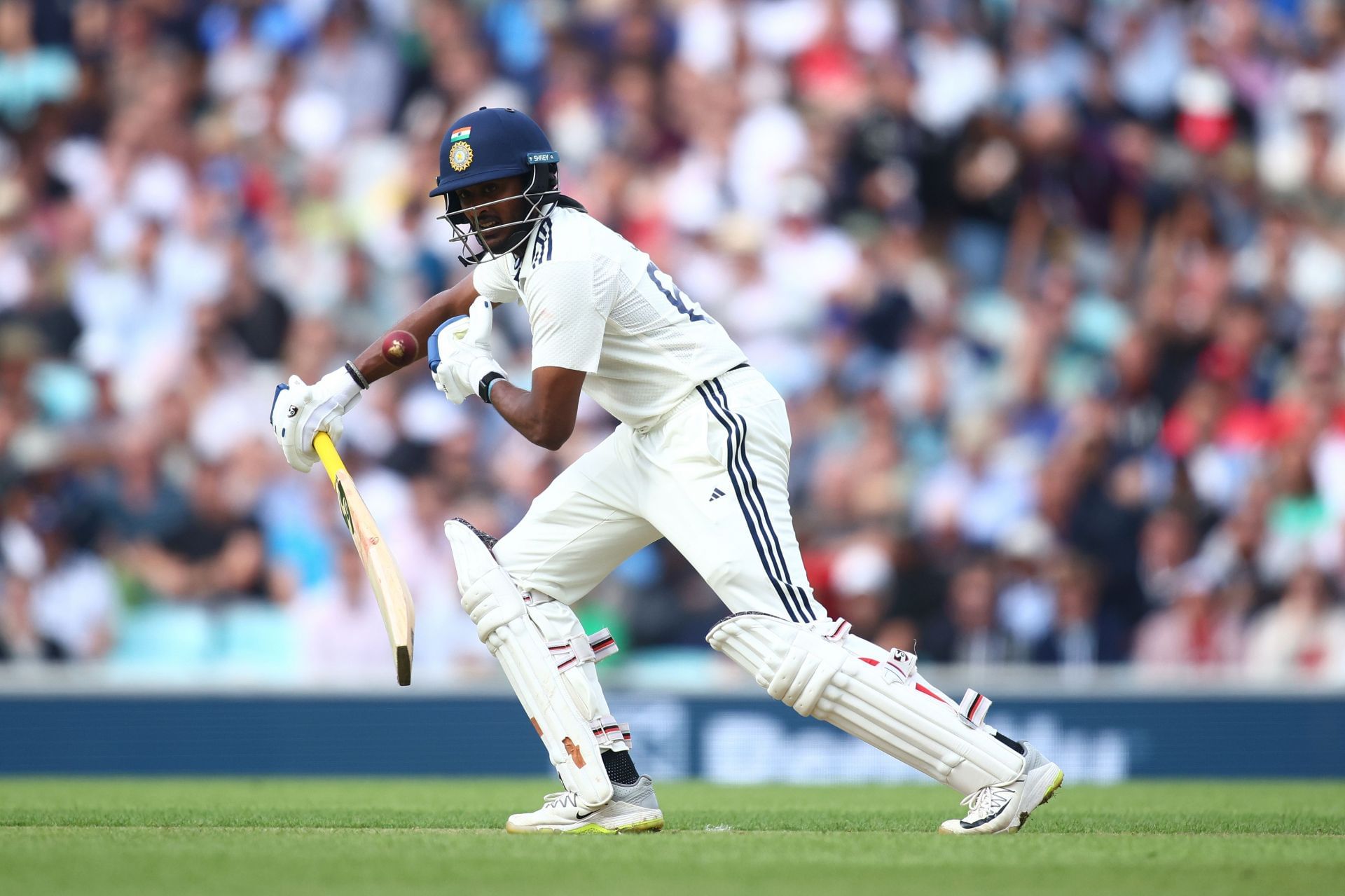 Sai Sudharsan had returned to the Indian playing XI after being ignored for the first Test against South Africa. [P/C: Getty]