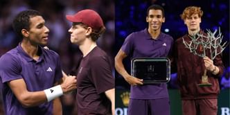 "You're one of the nicest" - Jannik Sinner and Felix Auger-Aliassime cherish their friendship after Paris Masters final