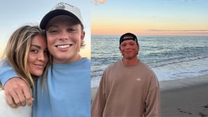 Jackson Holliday and wife Chloe share romantic glimpses of beach walk amid serene offseason escape