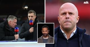 "I'd like to see the same energy for Arne Slot" - Rio Ferdinand calls out Gary Neville and Carragher for Amorim treatment after Liverpool struggles