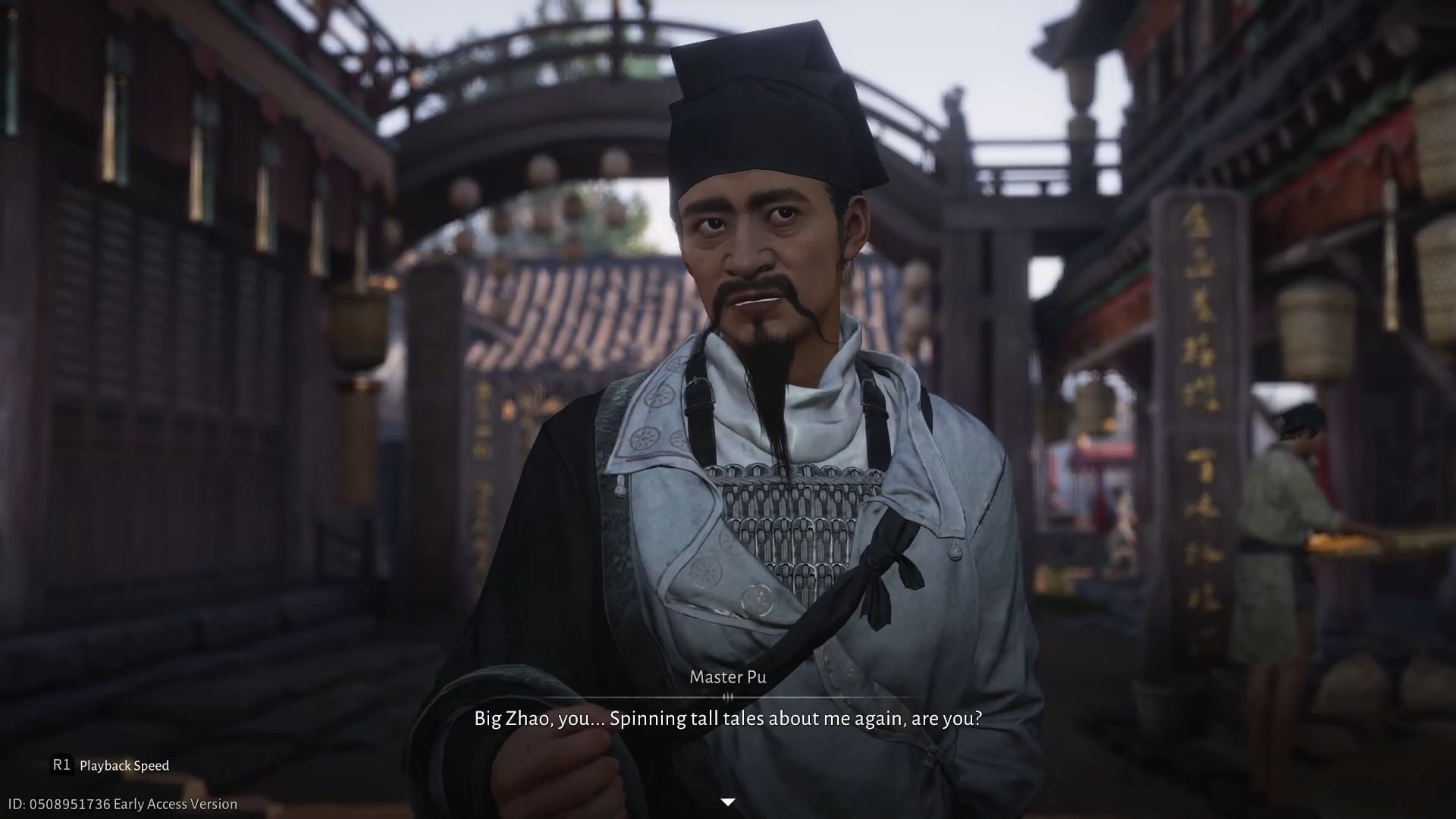 Master Pu will give you the whereabouts of the Nine Mortal Ways during the Gathering of Heroes quest (Image via Sportskeeda Gaming || NetEase Games)