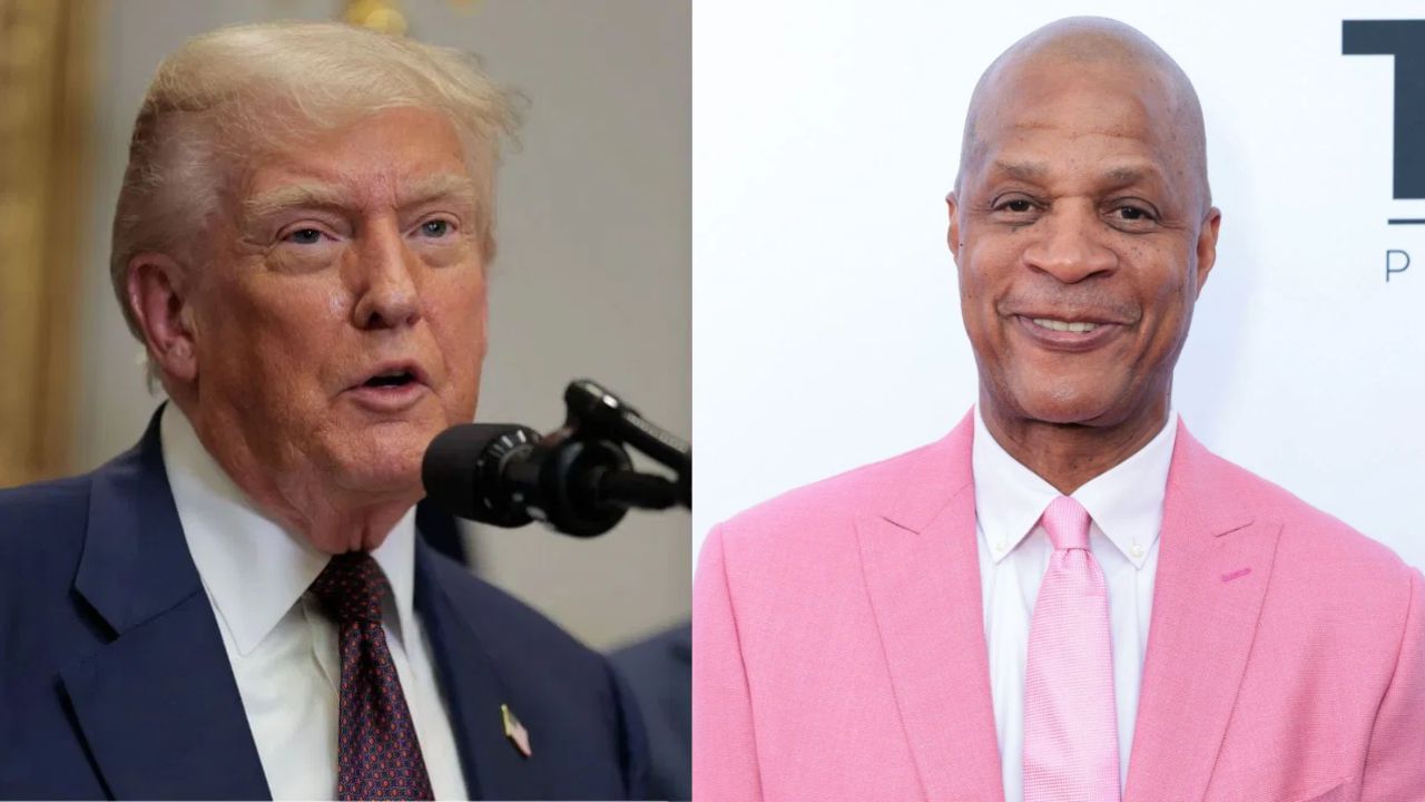 Donald Trump (L), Darryl Strawberry (R) (Images from - Getty)